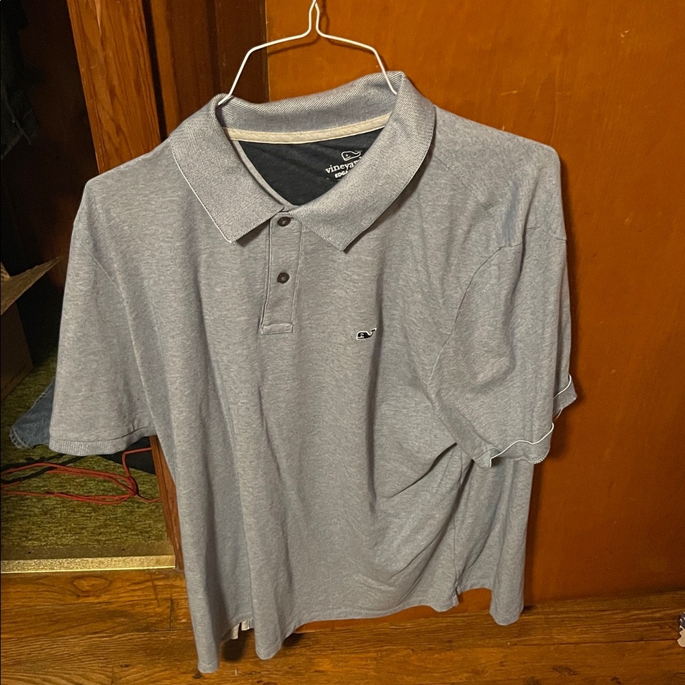 Vineyard Vines Gray Polo Shirt